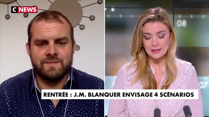 Protocole sanitaire à l'école : «Au-delà des questions éthiques, cela nous paraît très compliqué à mettre en oeuvre», réagit Jean-Rémi Girard, enseignant et président du SNALC