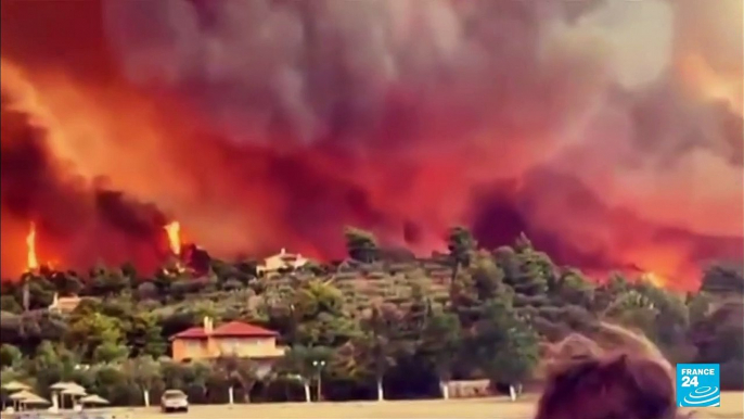 Incendie en Grèce : Olympie sauvée des flammes par les pompiers