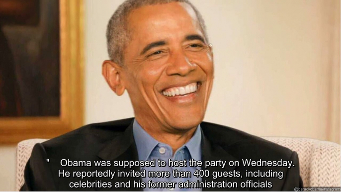 Barack Obama Limits His 60th Birthday Bash to Close Ones Amid Delta Variant Surge