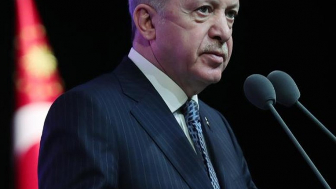 Cumhurbaşkanı Erdoğan, Genişletilmiş İl Başkanları toplantısında konuşuyor