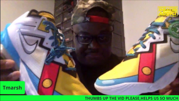 Nike Lebron 18 Stewie Family Guy  Low Sneaker Review With Tmarsh and Dj Delz