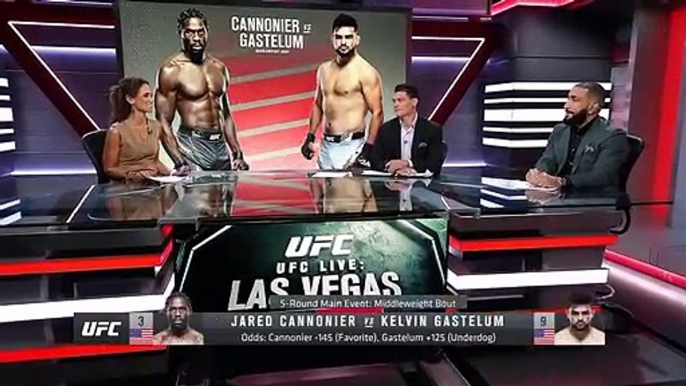 Kelvin Gastelum lauds his training camp for Jared Cannonier fight at #UFCVegas34 _ ESPN MMA