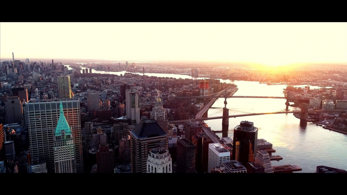 New York City _ Drone Footage 4k