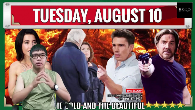 CBS The Bold and the Beautiful Spoilers Tuesday, August 10 - B&B 8-10-2021