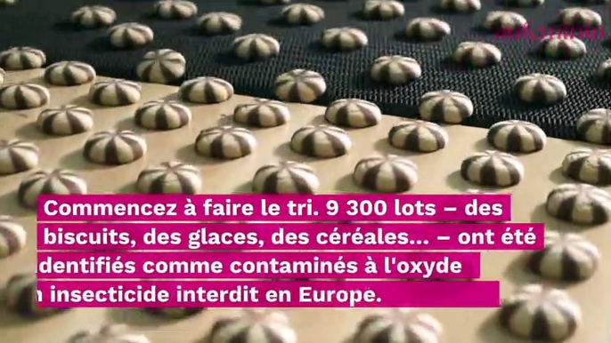 Oxyde d'éthylène : 9.300 denrées alimentaires contaminées, dont des glaces