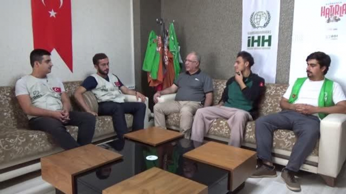 Son dakika haber | KAHRAMANMARAŞ - Yangın bölgesinden dönen İHH gönüllüleri: "Birlik, beraberlik ön plandaydı"