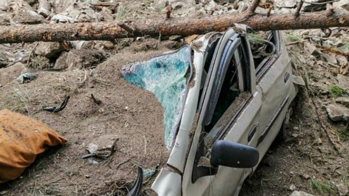 Himachal: Watch aftermath of deadly landslides in Kinnaur