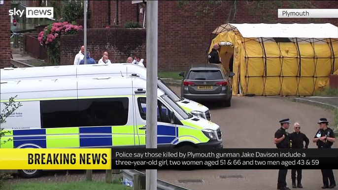 Plymouth shooting - Police reveal details of gunman's deadly six-minute spree