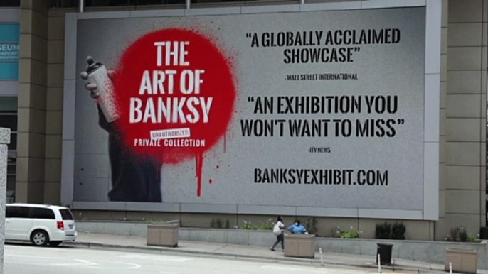 "The art of Banksy" | Una exposición condensa en Chicago las mejores obras del artista