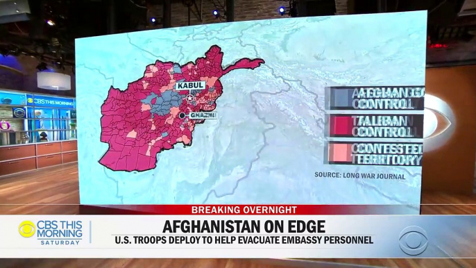 Taliban closes in on Kabul as thousands flee