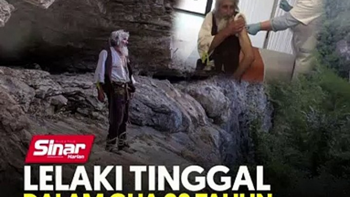 Lelaki tinggal dalam gua 20 tahun, minta disuntik vaksin