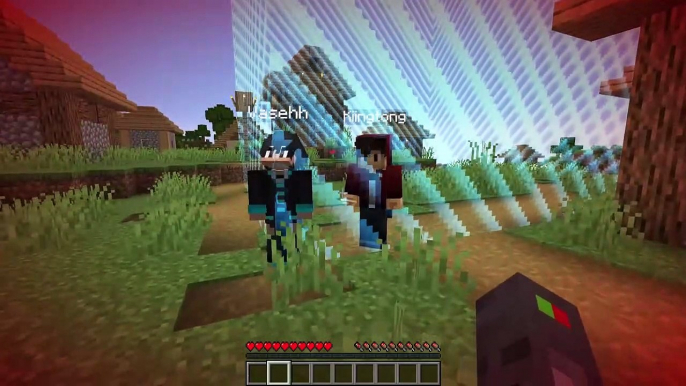 Minecraft Manhunt but i secretly cheated with _give..