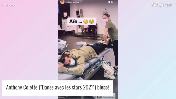 Anthony Colette (Danse avec les stars 2021) blessé : "J'ai des béquilles"