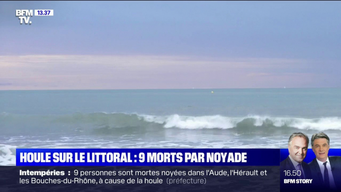 Qu'est-ce que la houle, responsable de neuf morts par noyade dans le sud-est du pays ?