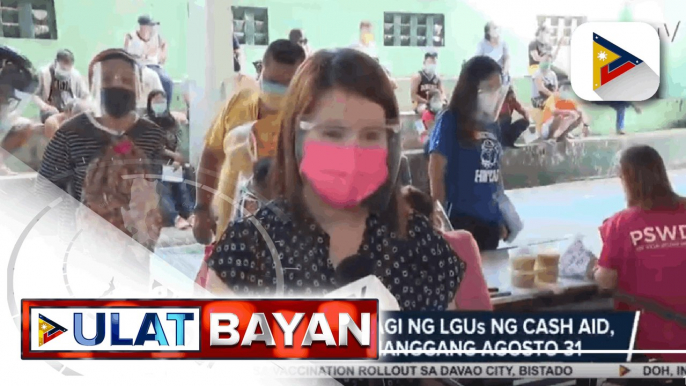 Deadline sa pamamahagi ng LGUs ng ECQ ayuda sa NCR, pinalawig ng DILG hanggang Agosto 31