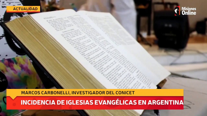 Incidencia de iglesias evangélicas en argentina Completo