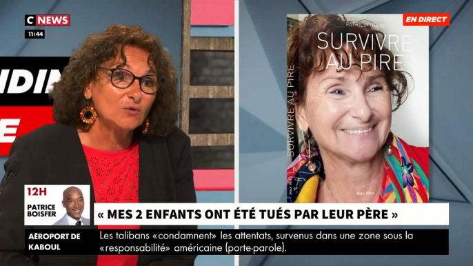 Regardez le témoignage bouleversant dans "Morandini Live", ce midi sur CNews, de Patricia dont les 2 enfants ont été tués par leur propre père - VIDEO