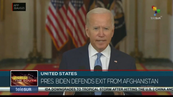 Joe Biden calls U.S. troop withdrawal from Afghanistan a remarkable success