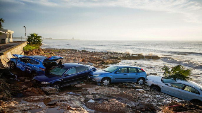 Severe devastation in Spain due to heavy rains and floods