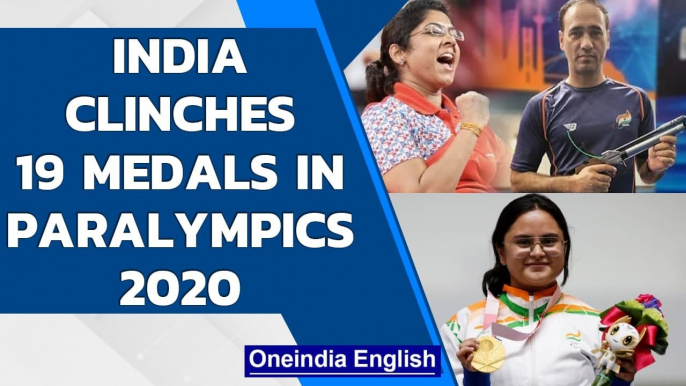 India ends Paralympics 2020 with 19 medal haul | Oneindia News