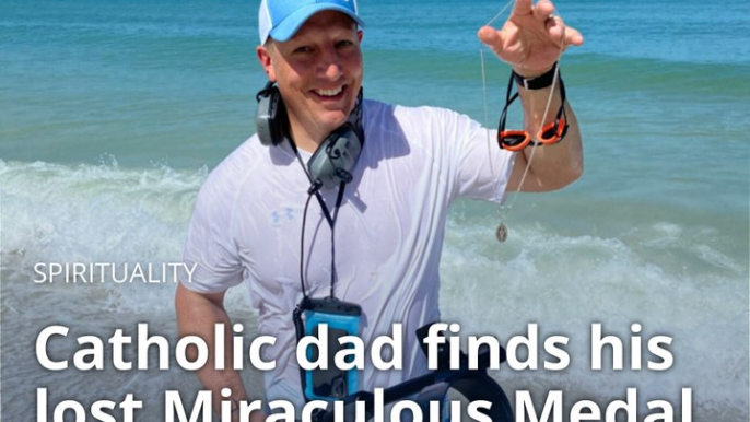 Catholic Dad Finds His Lost Miraculous Medal, Not Once, But Twice!