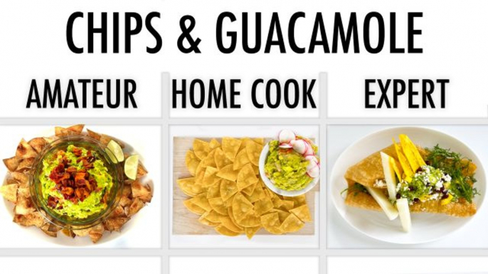 4 Levels of Chips & Guacamole: Amateur to Food Scientist