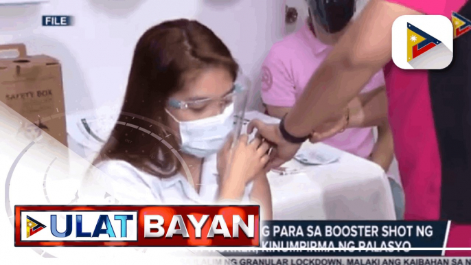 Booster shot ng COVID-19 vaccine, inirekomenda ng nitag; 2-M doses ng Sinovac vaccine, dumating sa bansa ngayong araw