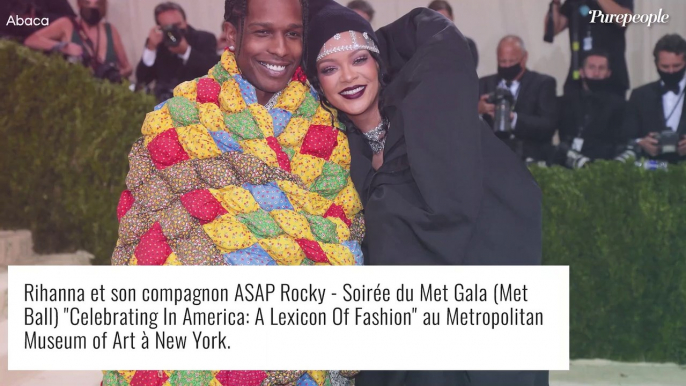 Met Gala 2021 : Rihanna en maxi doudoune, les fesses à l'air... Looks marquants au bras d'ASAP Rocky