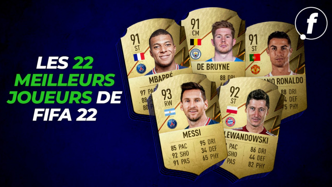 Les 22 meilleurs joueurs de FIFA 22