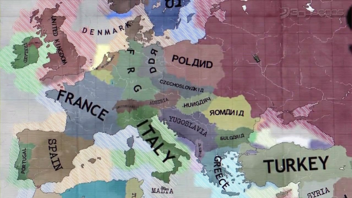 East vs. West A Hearts of Iron: Trailer de Anuncio