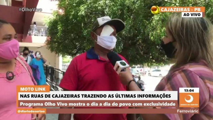 Pacientes das cidades da região de Cajazeiras realizam cirurgias de catarata no Hospital Regional