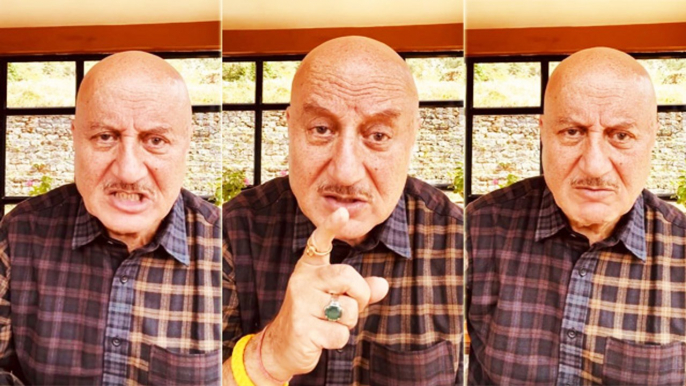 Anupam Kher Condemns Violence Against Hindus & Sikhs In Kashmir