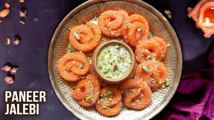 Paneer Jalebi | How To Make Paneer Jalebi | Sweet Recipe With Paneer | Simple Jalebi Recipe | Varun