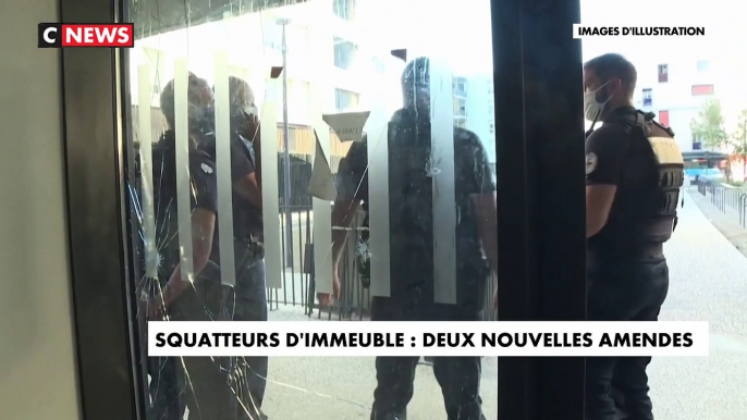 Les squatteurs d'immeuble pourront désormais être verbalisés - Deux nouvelles amendes de 200 et 500 euros sont expérimentées dans le Val-de-Marne et dans 6 villes de France