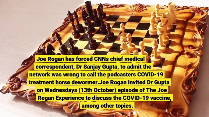 CNN’s Sanjay Gupta Admits They ‘Shouldn’t Have’ Said Joe Rogan Took Horse