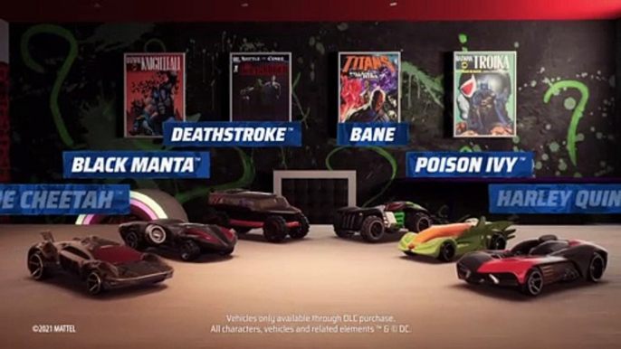 Hot Wheels Unleashed DC Super-Villains Racing Season