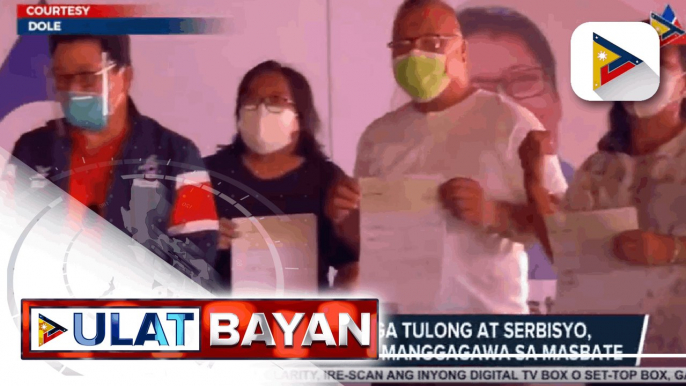 GOVERNMENT AT WORK: P43.2-M halaga ng mga tulong at serbisyo, handog ng DOLE sa mga manggagawa sa Masbate; Proyektong pabahay para sa mga katutubo, pinasinayaan sa Apayao; Region-wide bamboo planting, isinagawa sa CARAGA