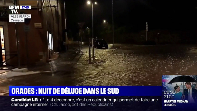 Des orages et des pluies diluviennes se sont abattues dans le sud