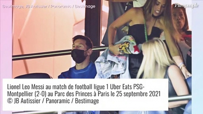 Lionel Messi en famille au Parc des Princes : Pop corn et fous rires en tribunes