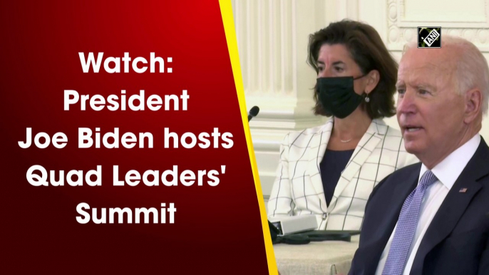Watch: President Joe Biden hosts Quad Leaders' Summit