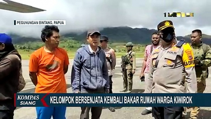 KKB Papua Kembali Bakar Rumah Warga di Distrik Kiwirok