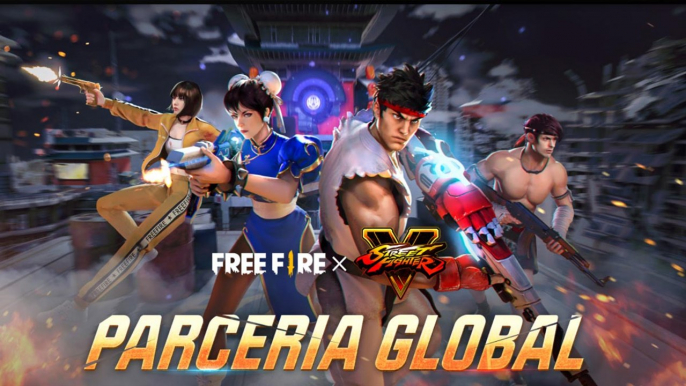 Street Fighter X Free Fire: Evento traz skins, parede de gel, AWM temática e mais