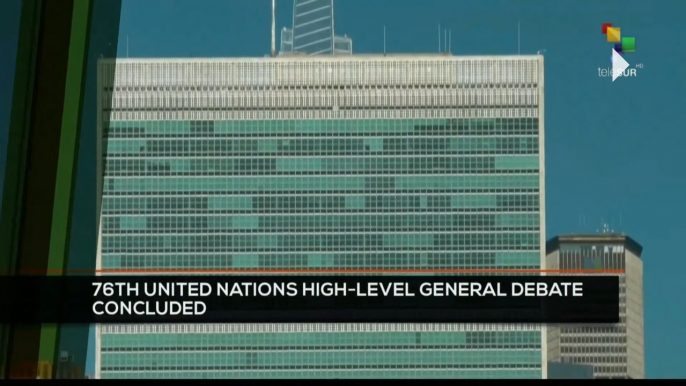 FTS 8:30 28-09: 76th United Nations High-Level General Debate concluded