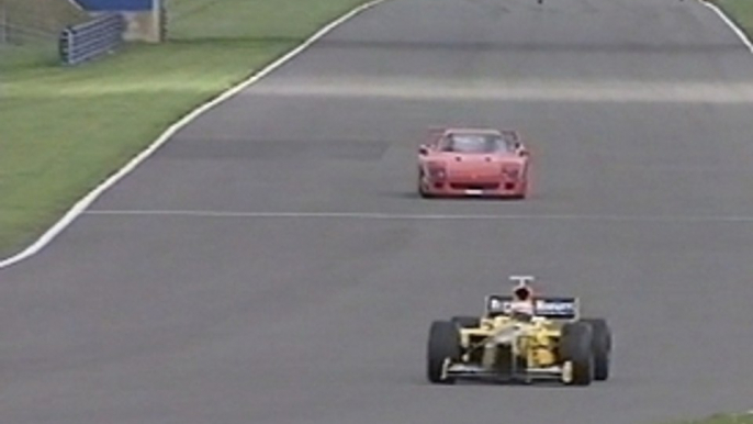 Top gear - Comparacion - Ferrari F40 vs Formula 1