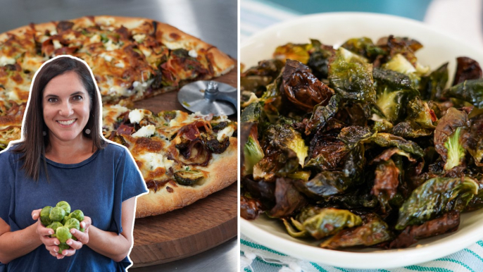 5 Recipes that Will Make You Rethink Brussels Sprouts | Casserole, Chips, Pizza, Salad, & Roasted