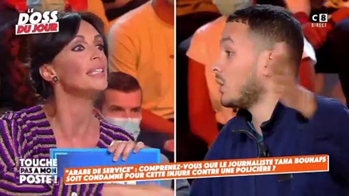 Taha Bouhafs, condamné pour injure contre la syndicaliste policière Linda Kebbab, affirme dans TPMP "qu'il y a un racisme systémique dans la police" et qu'on fait taire ceux qui le dénonce