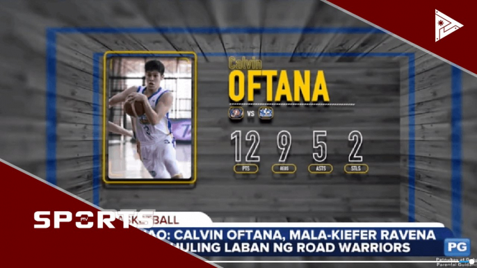 Guiao: Calvin Oftana, mala-Kiefer Ravena sa huling laban ng Road Warriors