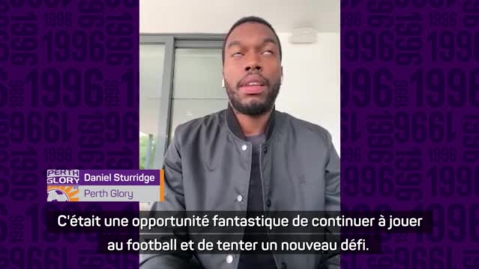 Australie - Sturridge rejoint Perth Glory : "Une opportunité fantastique"