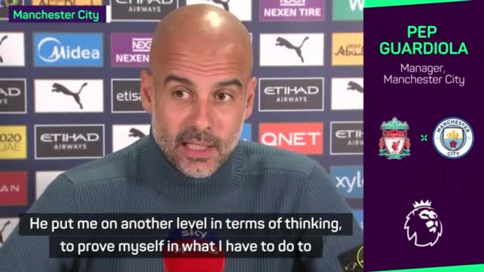 Guardiola admits Klopp has made him a better manager