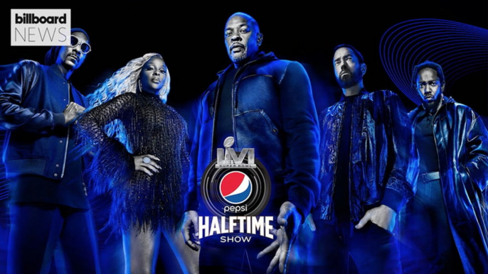 Dr. Dre, Kendrick Lamar, Eminem, Mary J. Blige and Snoop Dogg to Perform at Super Bowl 2022 Halftime Show | Billboard News